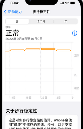 开福iPhone手机维修如何在iPhone开启'步行稳定性通知'