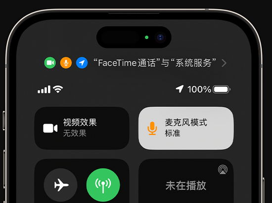 开福苹果授权维修网点分享iPhone在通话时让你的声音更清晰 